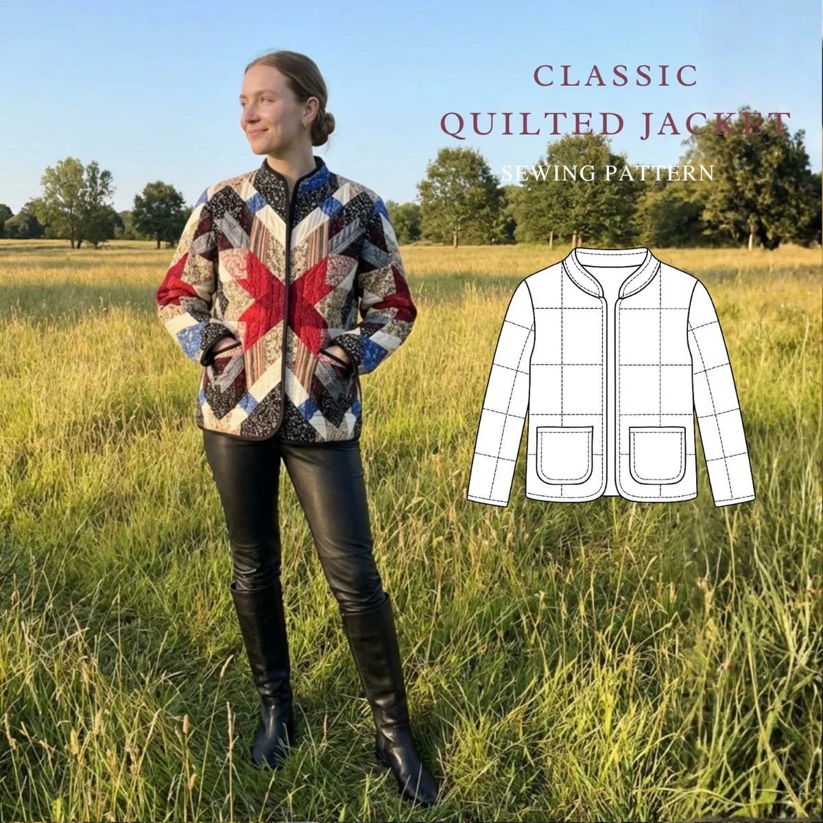 Quilted Jacket II view 8